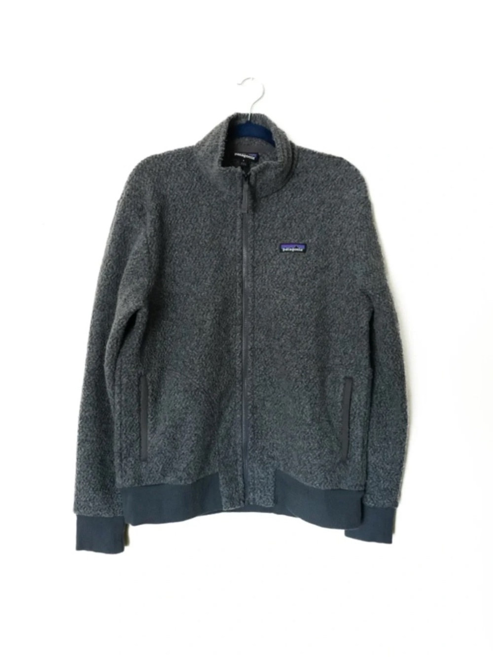 Patagonia Woolyester Fleece Full Zip Jacket Forge Grey Style 26935
